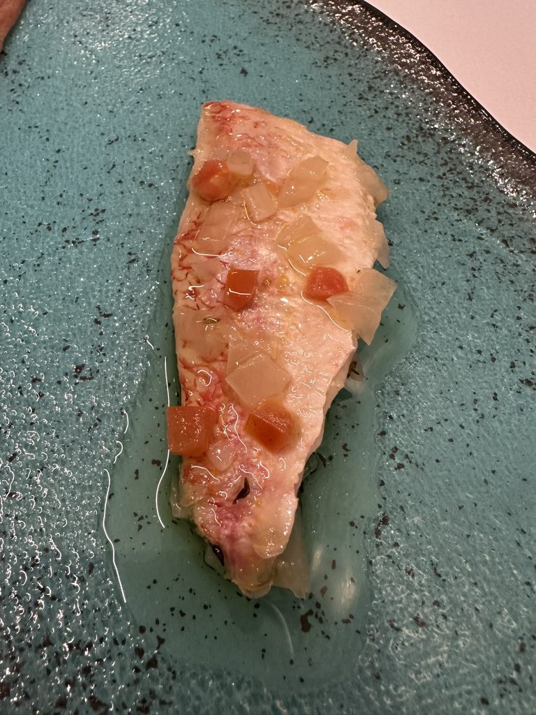 Salmonete escabechado por Jose Cotino