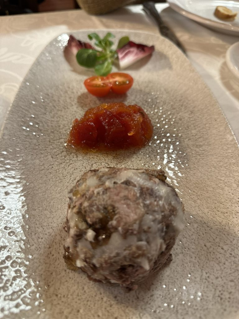 Paté de campaña tradicional, Restaurante El Niu Escunhau, cocina aranesa