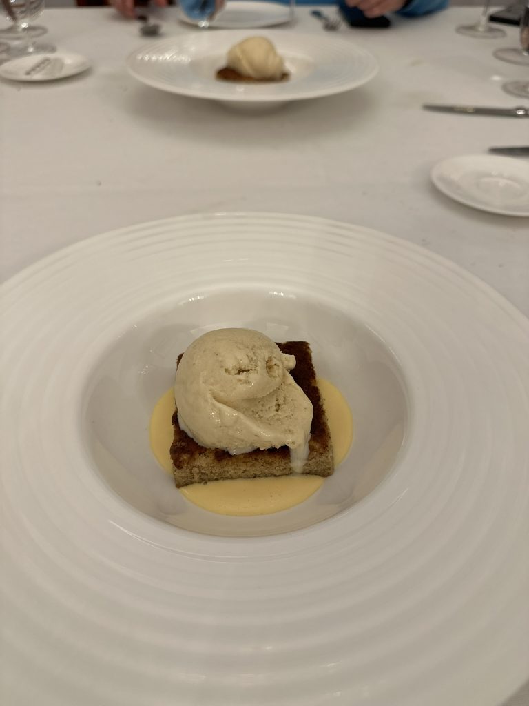 Tarta de chufa tradicional, Restaurante Racó del Turia, Valencia